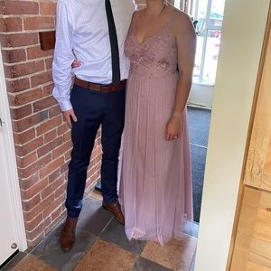 David’s Bridal Bridesmaid Dress Quartz